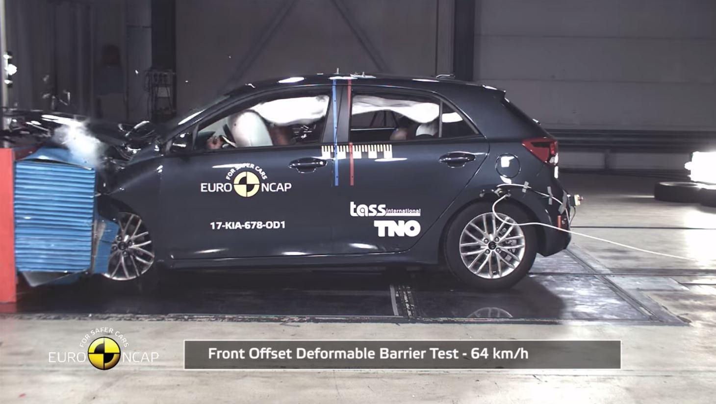 Результаты новых краш-тестов Euro NCAP: Kia Rio