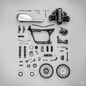 1993 BMW R100R Whale by Moto Vagabund