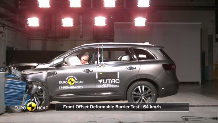 Результаты новых краш-тестов Euro NCAP: Renault Koleos