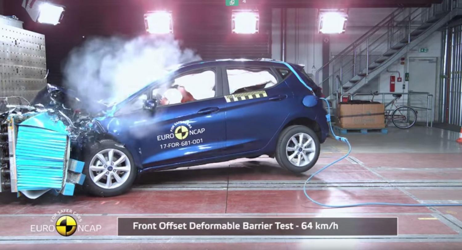 Результаты новых краш-тестов Euro NCAP: Ford Fiesta