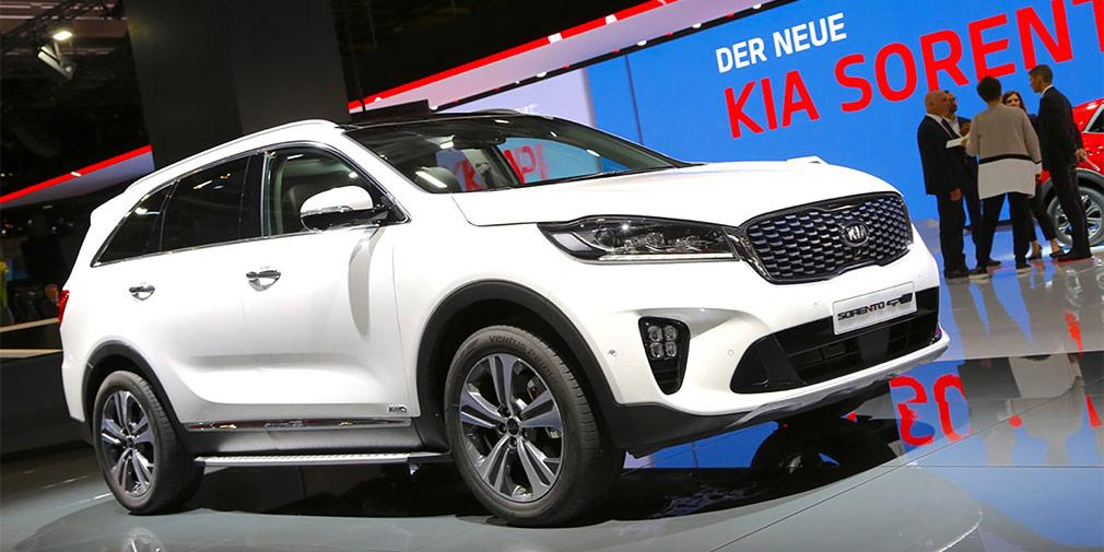 Кроссовер Kia Sorento получил восьмиступенчатую АКПП