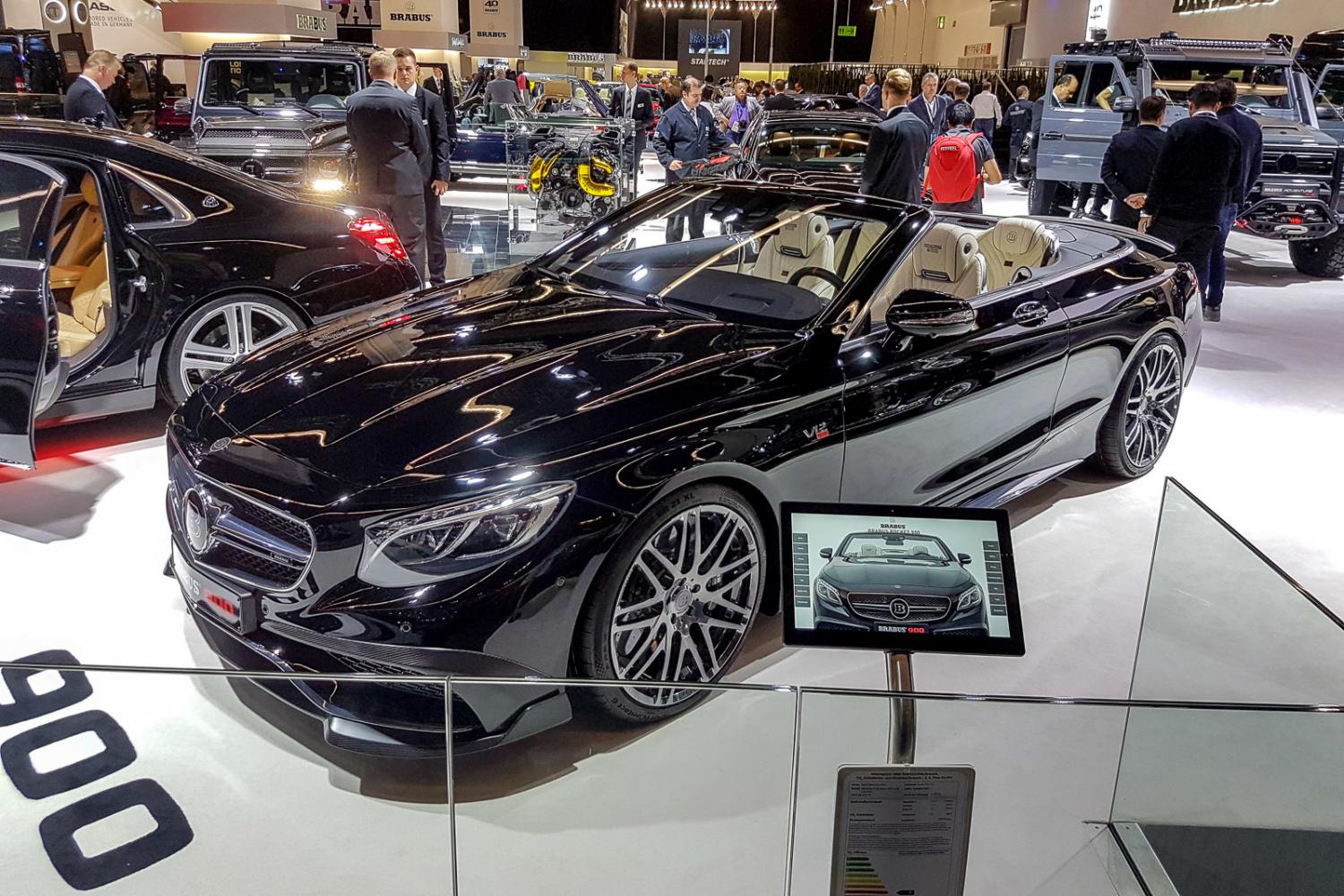 Brabus показал супербыстрый кабриолет Mercedes-AMG S65