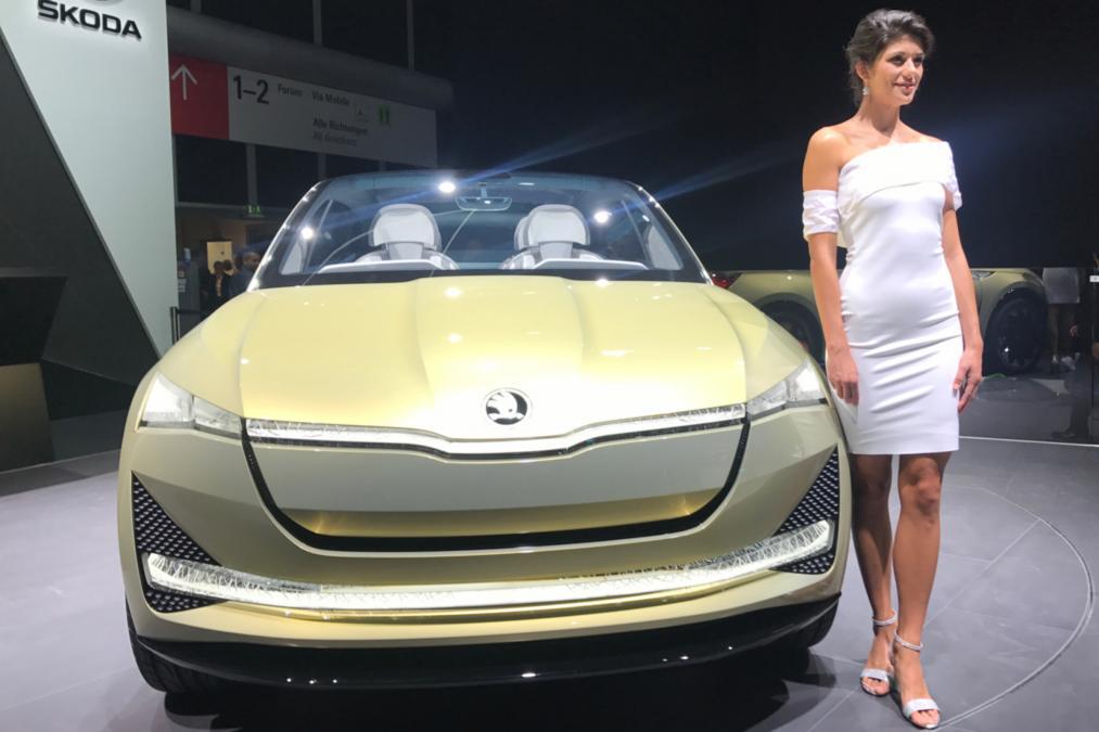 Прототип первого электромобиля Skoda подвергся обновлению