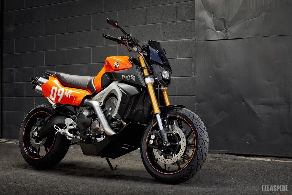 Ellaspede: кастом Yamaha FZ-09 (MT-09)