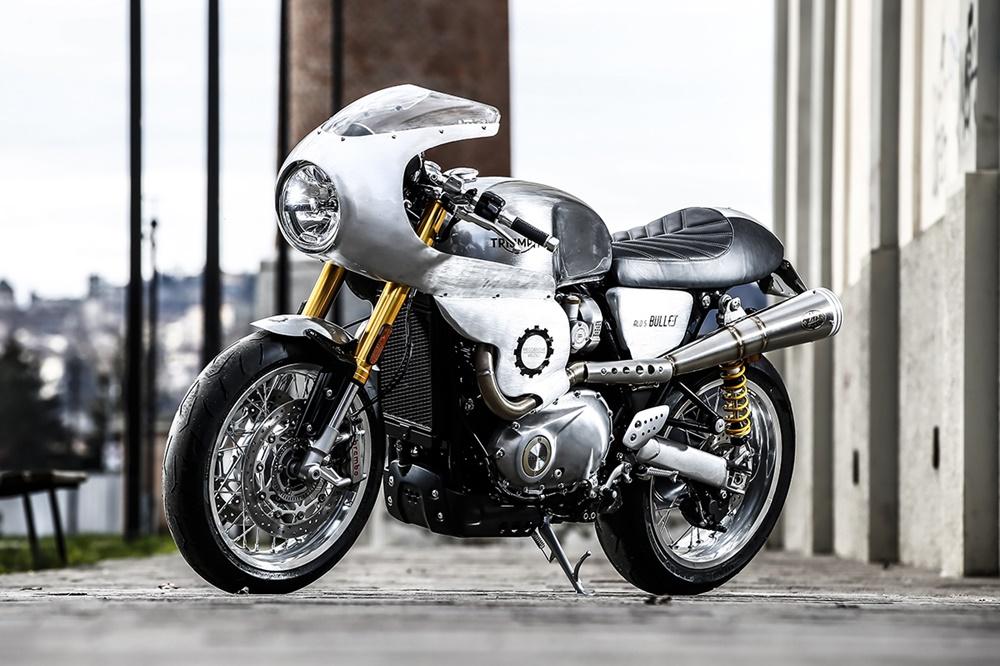 Alo’s Cafe: кафе рейсер Triumph Thruxton R Bullet