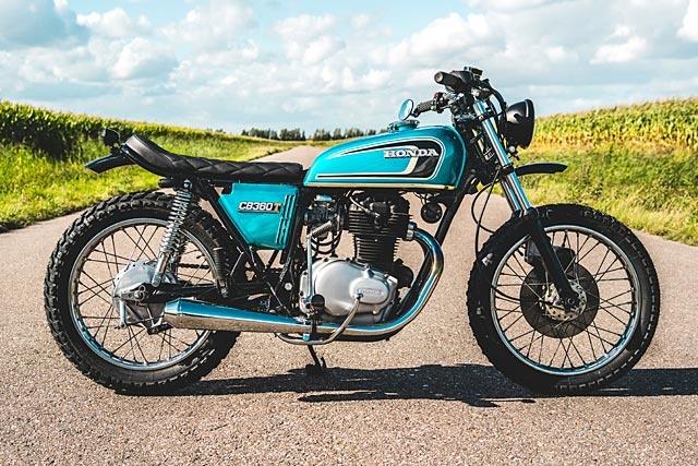 Ironwood Motorcycles: трекер Honda CB360 Rascal