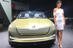Прототип первого электромобиля Skoda подвергся обновлению