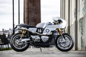 2017 Triumph Thruxton R Bullet by Alo’s Cafe