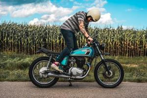 1975 Honda CB360 Rascal by Ironwood Motorcycles