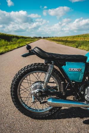 1975 Honda CB360 Rascal by Ironwood Motorcycles