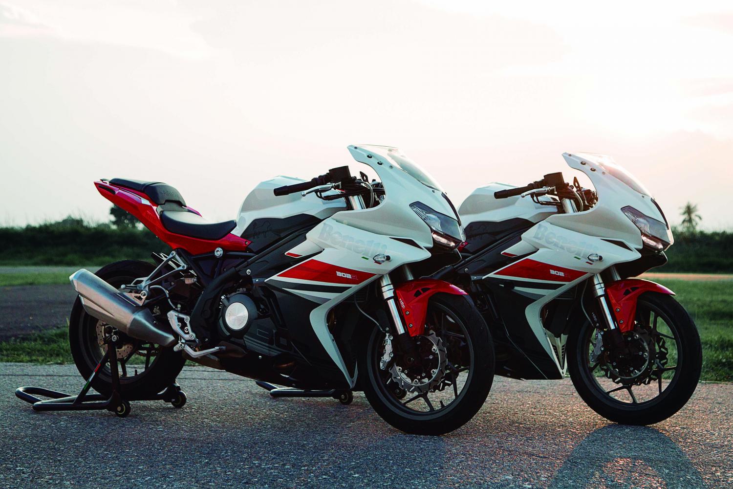 Новый спортбайк Benelli 302R