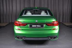 2017 BMW M760Li Individual Rallye Green by 3D Design and Abu Dhabi Motors