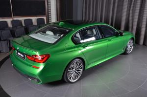 2017 BMW M760Li Individual Rallye Green by 3D Design and Abu Dhabi Motors