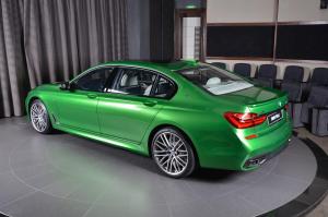2017 BMW M760Li Individual Rallye Green by 3D Design and Abu Dhabi Motors