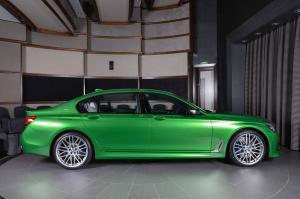 2017 BMW M760Li Individual Rallye Green by 3D Design and Abu Dhabi Motors