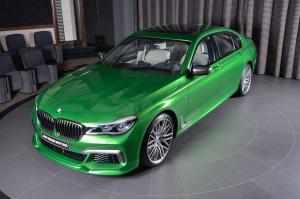 2017 BMW M760Li Individual Rallye Green by 3D Design and Abu Dhabi Motors