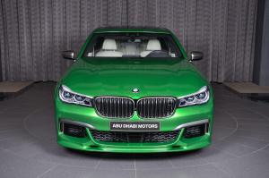 2017 BMW M760Li Individual Rallye Green by 3D Design and Abu Dhabi Motors