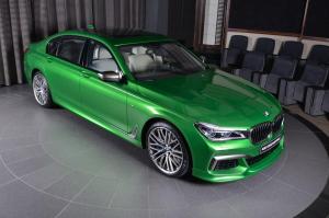 2017 BMW M760Li Individual Rallye Green by 3D Design and Abu Dhabi Motors