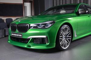 2017 BMW M760Li Individual Rallye Green by 3D Design and Abu Dhabi Motors