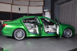 2017 BMW M760Li Individual Rallye Green by 3D Design and Abu Dhabi Motors