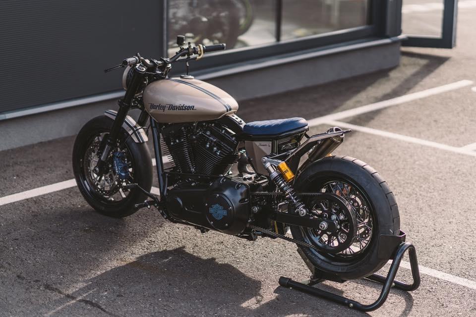 NCT Motorcycles: кастом Harley-Davidson FXD Dyna Super Glide