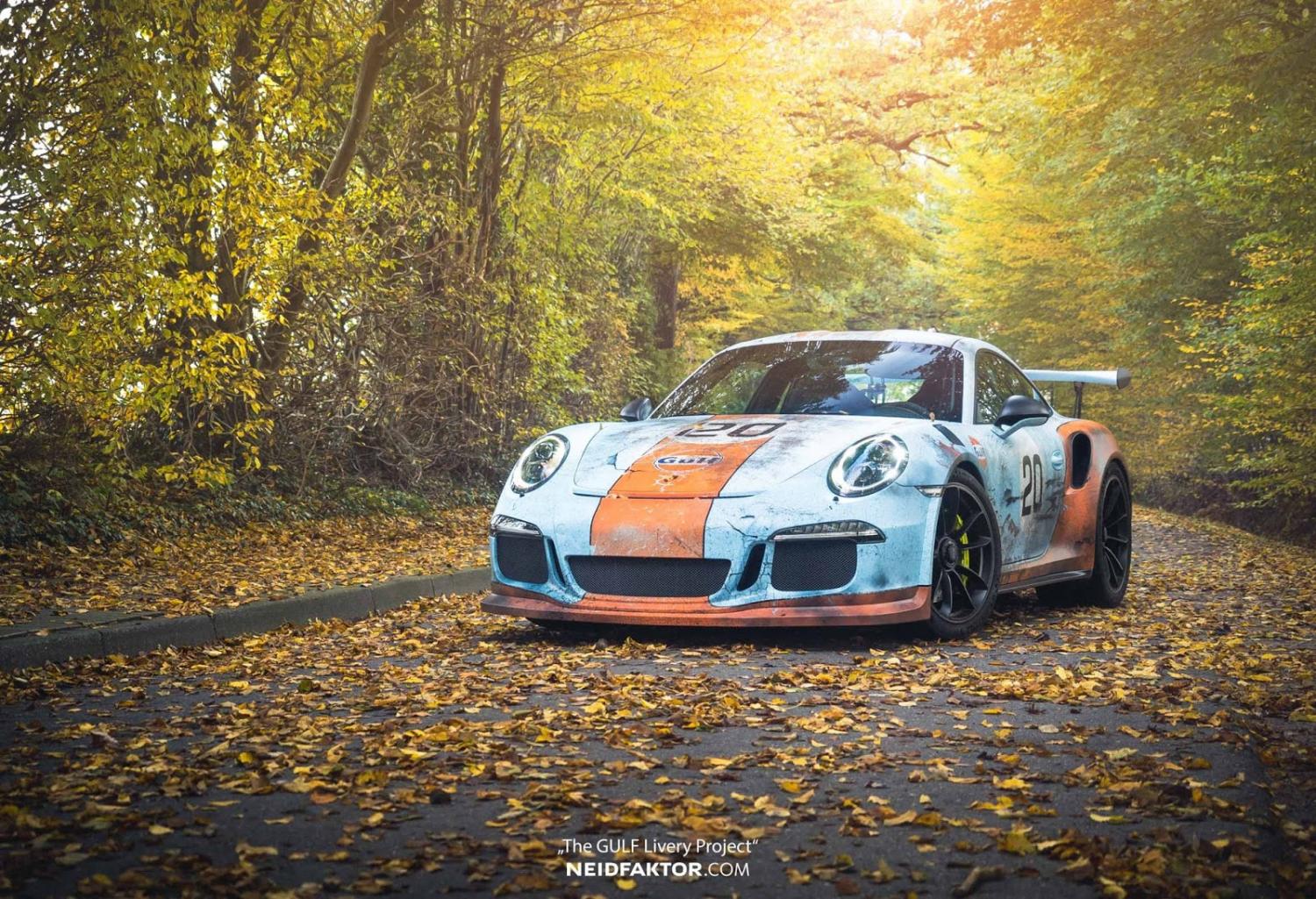Тюнеры Neidfaktor «состарили» новый спорткар Porsche 911 GT3 RS