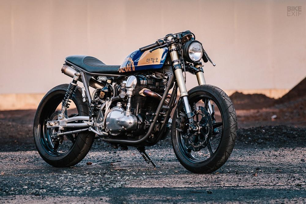 Кастом Schlachtwerk W854 Macaco на базе Kawasaki W650