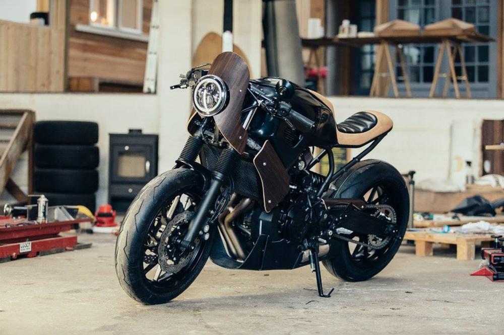 Джордж Вудмен: кафе рейсер Yamaha XSR700 Hanko