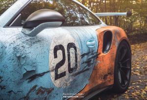 2017 Porsche 911 GT3 RS Rusty Gulf Livery by Neidfaktor