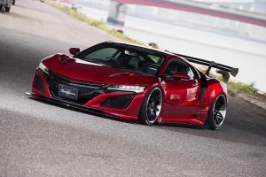 Суперкар Honda NSX нового поколения преобразился в ателье Liberty Walk