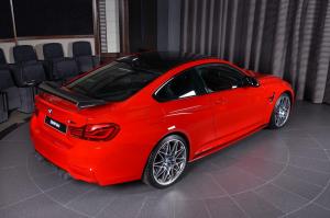2017 BMW M4 Coupe Ferrari Red M Performance by Abu Dhabi Motors