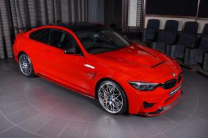 2017 BMW M4 Coupe Ferrari Red M Performance by Abu Dhabi Motors