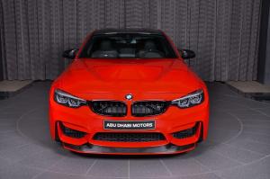 2017 BMW M4 Coupe Ferrari Red M Performance by Abu Dhabi Motors