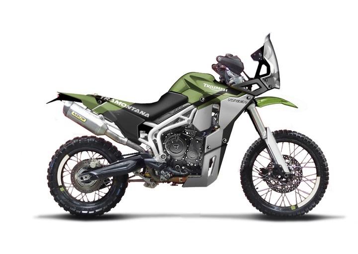 Раллийный эндуро Triumph Tiger 800 XC Tramontana