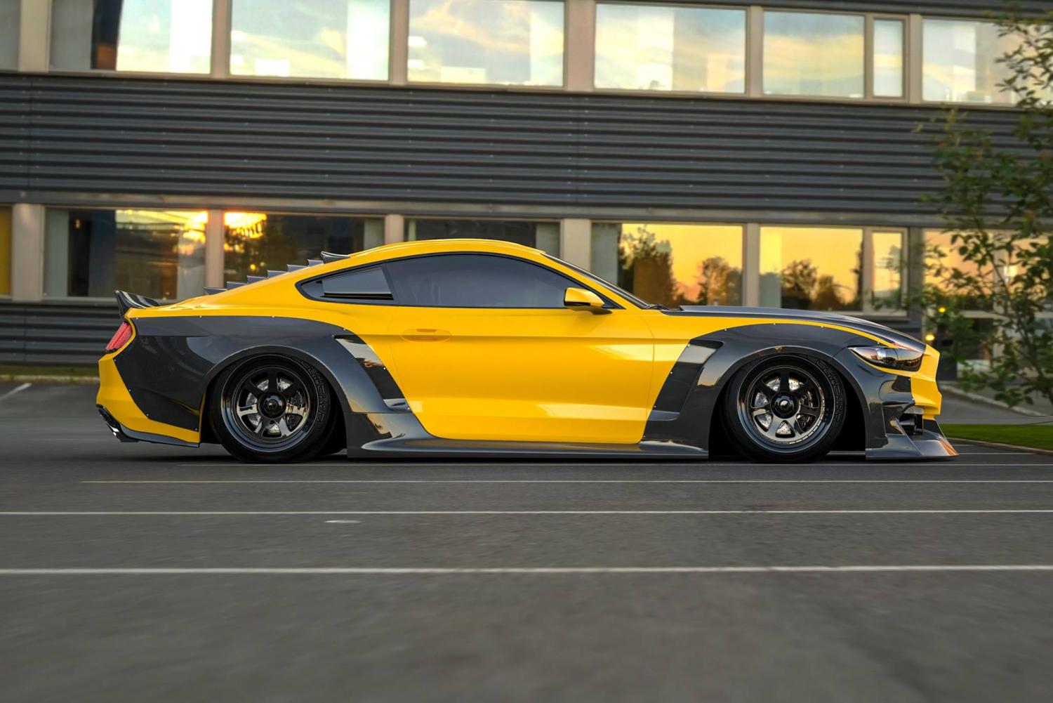 Ford Mustang 2015 Widebody