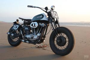 1974 Harley-Davidson Ironhead Sportster XLCH by Hoxton Moto
