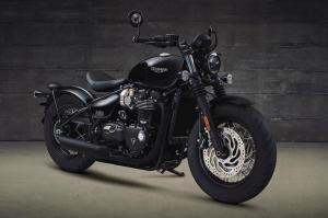 2018 Triumph Bonneville Bobber Black