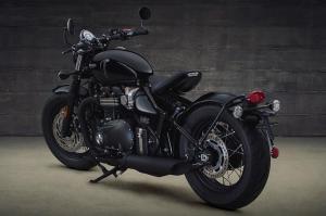 2018 Triumph Bonneville Bobber Black