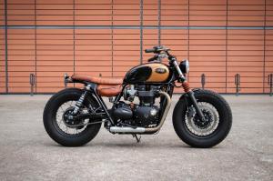 2017 Triumph Bonneville T120 Black by BAAK Motocyclettes