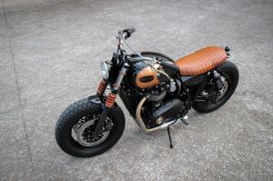 2017 Triumph Bonneville T120 Black by BAAK Motocyclettes