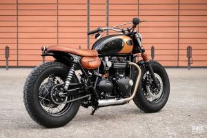 2017 Triumph Bonneville T120 Black by BAAK Motocyclettes