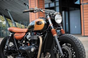 2017 Triumph Bonneville T120 Black by BAAK Motocyclettes