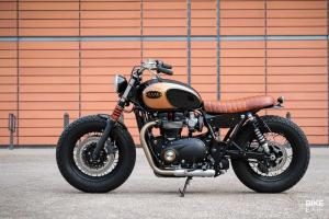 2017 Triumph Bonneville T120 Black by BAAK Motocyclettes