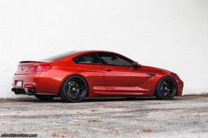 2017 BMW M6 Coupe Sakhir Orange on HRE Wheels (S107)