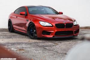 2017 BMW M6 Coupe Sakhir Orange on HRE Wheels (S107)