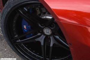 2017 BMW M6 Coupe Sakhir Orange on HRE Wheels (S107)