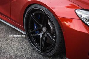 2017 BMW M6 Coupe Sakhir Orange on HRE Wheels (S107)