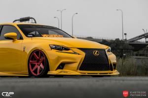 2017 Lexus IS by Eastside Motoring on Vossen Wheels (CG-207)