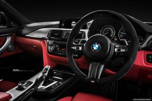 2017 BMW 435i Coupe Alpine White on ADV.1 Wheels (ADV05 M.V2 SL) 