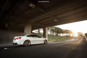 2017 BMW 435i Coupe Alpine White on ADV.1 Wheels (ADV05 M.V2 SL) 